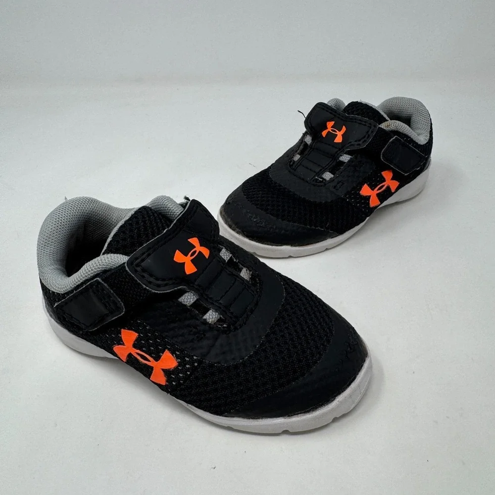 Under Armour Assert 8 AC Shoes Black Toddler Size 6 K